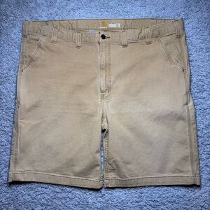 Carhartt Shorts Mens 44 Rugged Flex Relax Fit Canvas Work Short 6 Pockets Casual